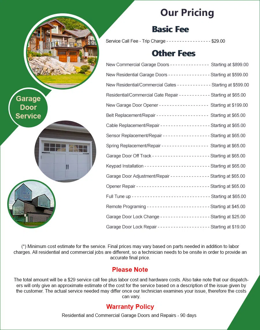 Quality Garage Door Westminster, CA 714-766-0713